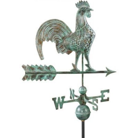 GOOD DIRECTIONS Good Directions 25" Rooster Weathervane, Blue Verde Copper 501V1